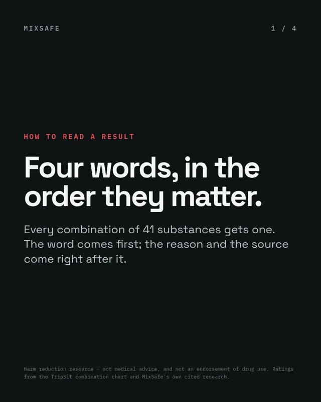 Four words · slide 01