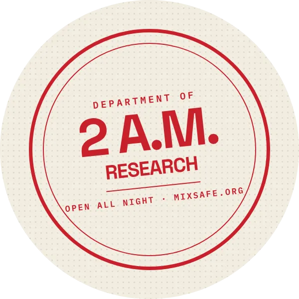 2 A.M. Research Dept. — 2in round