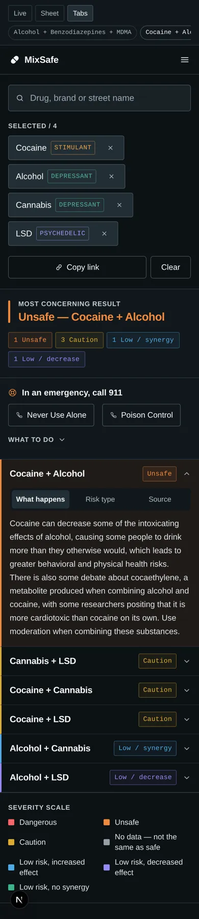 Tabs